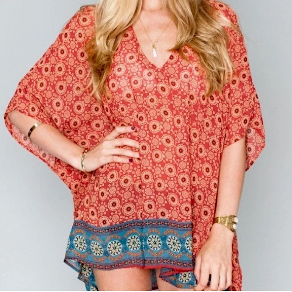 Show me your MuMu Peta Tunic in Henna Red